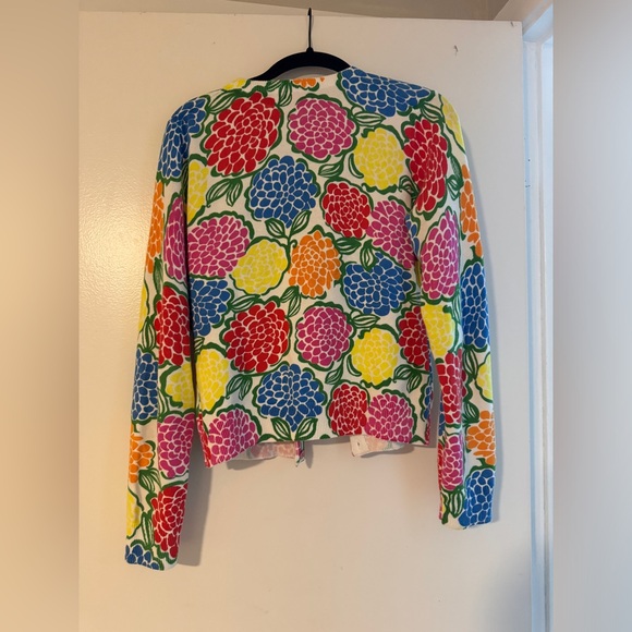 Lilly Pulitzer Flower Cardigan Sweater - Picture 2 of 3